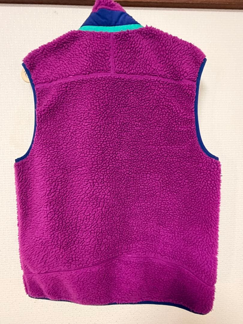 美品 patagonia レトロX フリース ベスト パープル M 2013年
