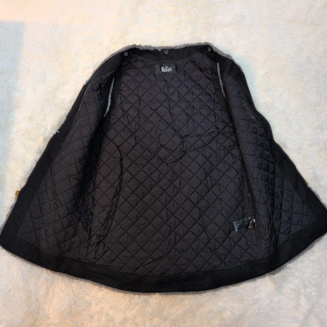 【美品】【THE RERACS】ボアライナー付き モッズコート　サイズ38
