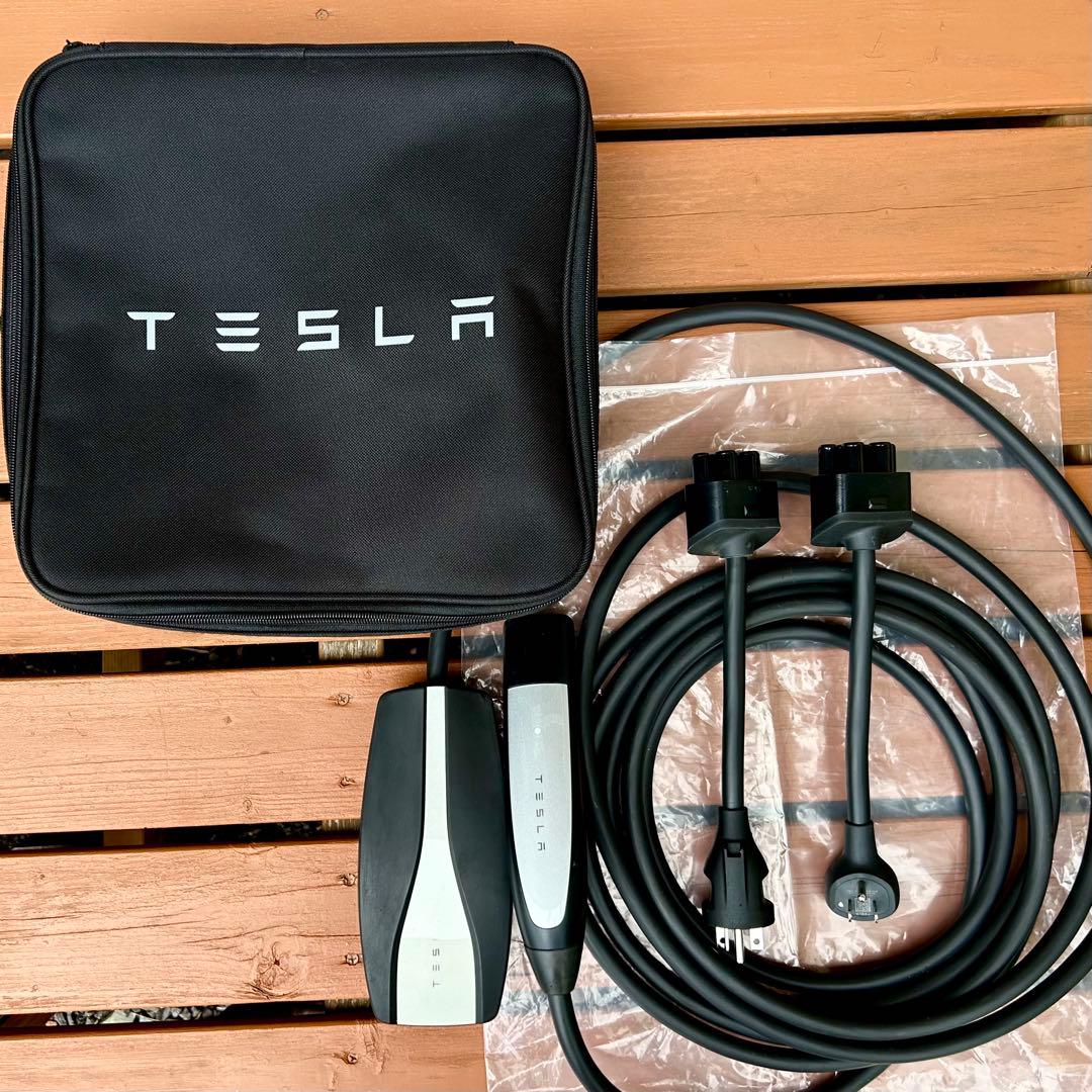 テスラ モバイルコネクター 充電器 TESLA EV充電ケーブルセット