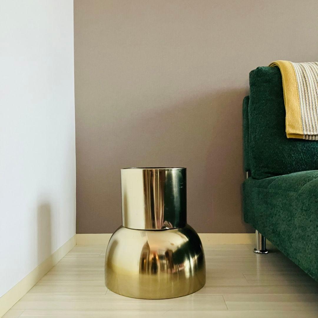 ZARA  ザラホーム サイドテーブル スツール ゴールド