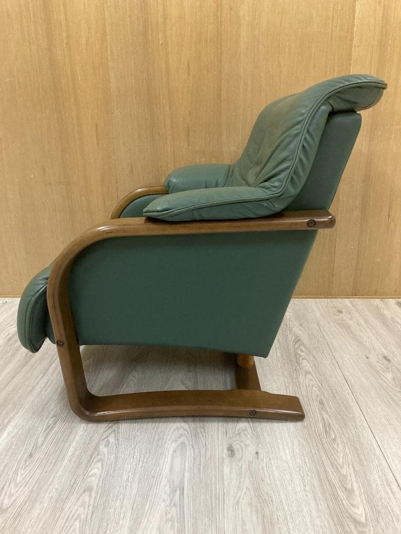 ミ*ン様 冨士ファニチア　FUJI FURNITURE 　本革　1人掛けソファ