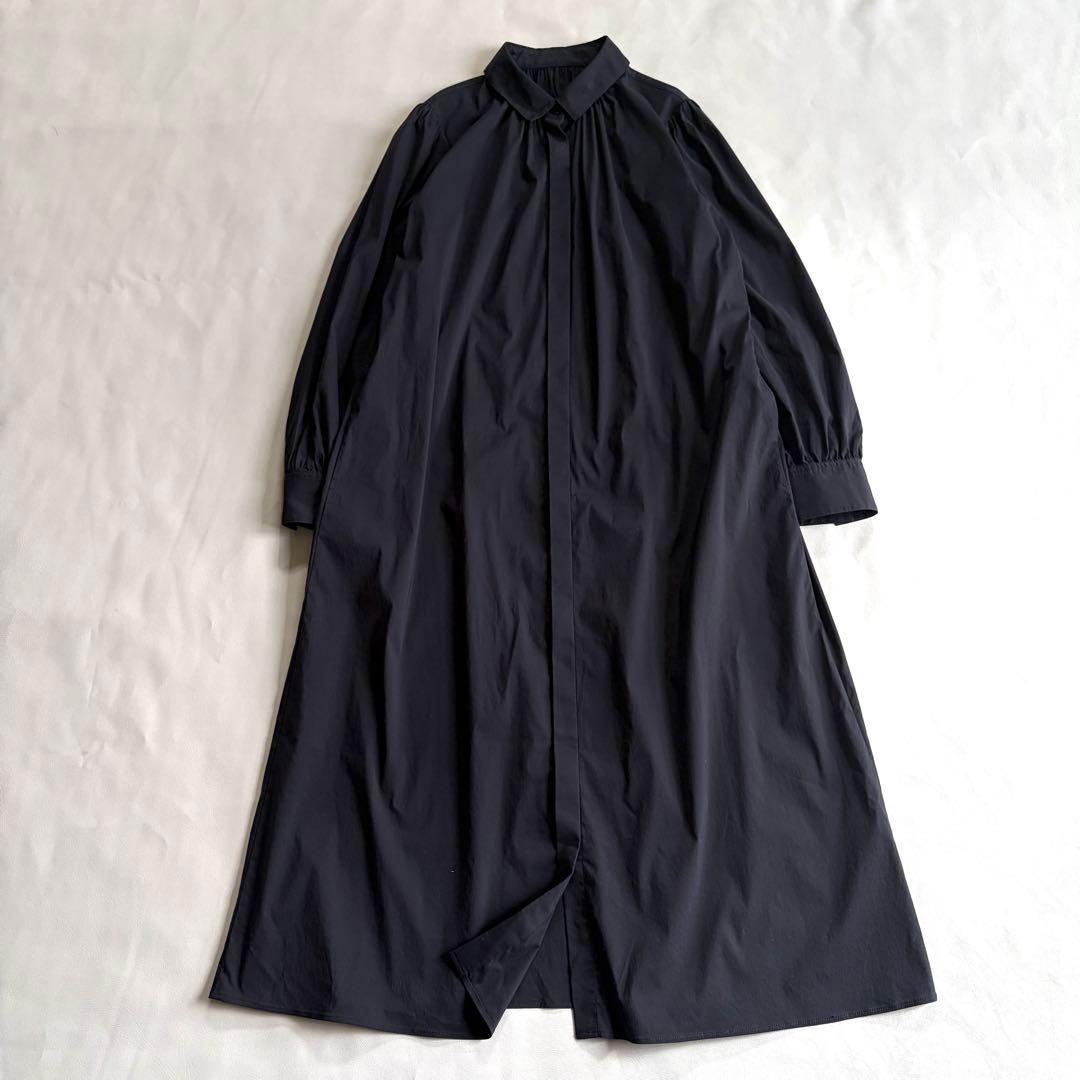 ※美品【マッキントッシュロンドン】コットンナイロンストレッチワンピース 40