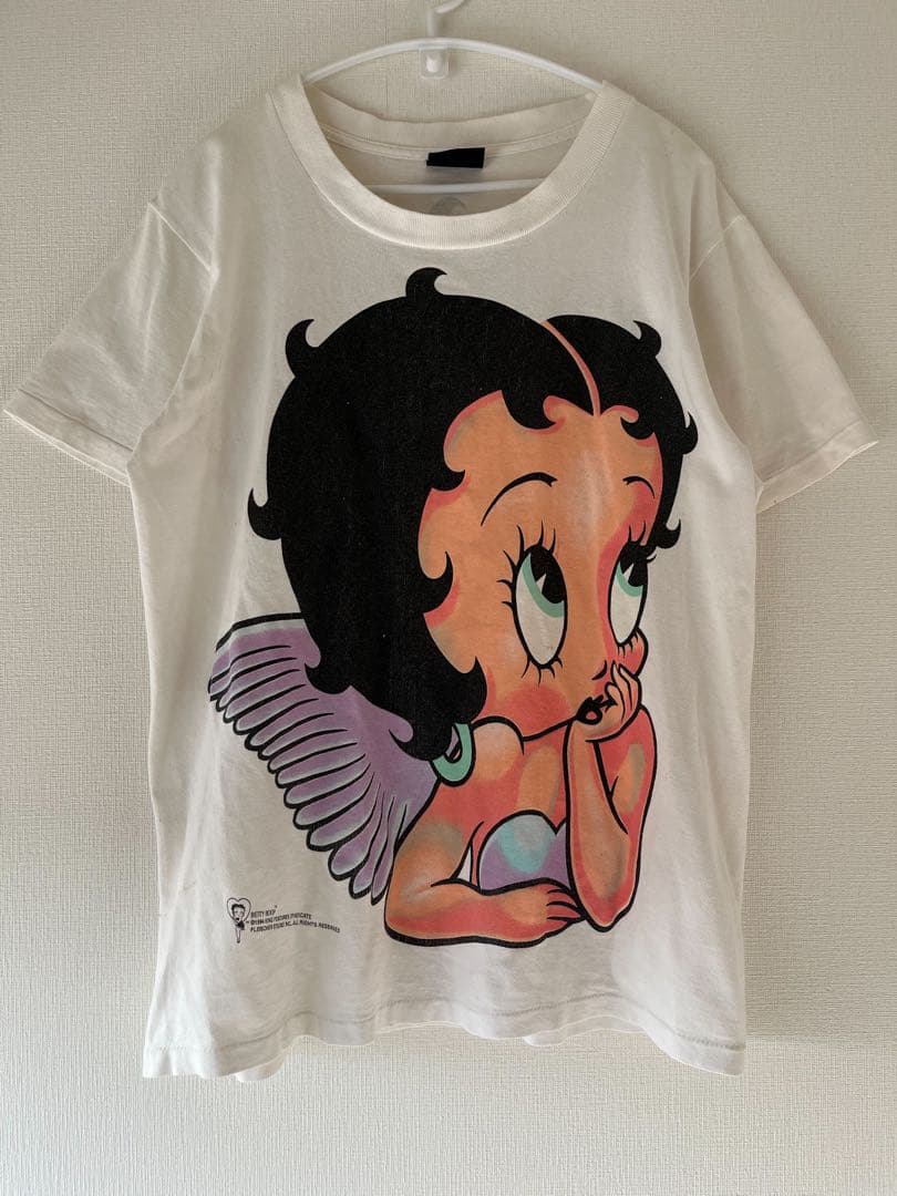 レア　天使　ベティ・ブープ イラスト Tシャツ　ヴィンデージ アメリカ製
