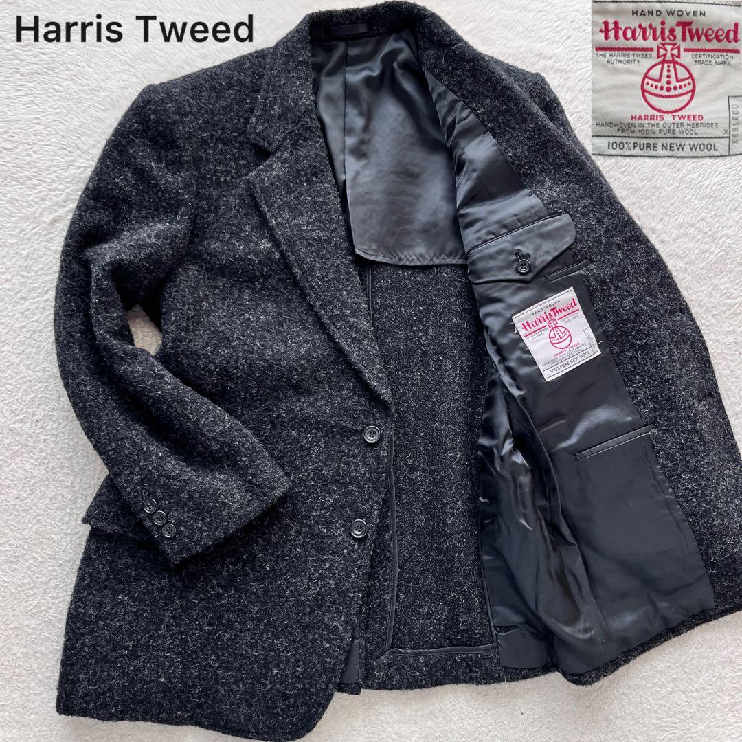 美品✨Harris Tweed ハリスツイード テーラード　ジャケット