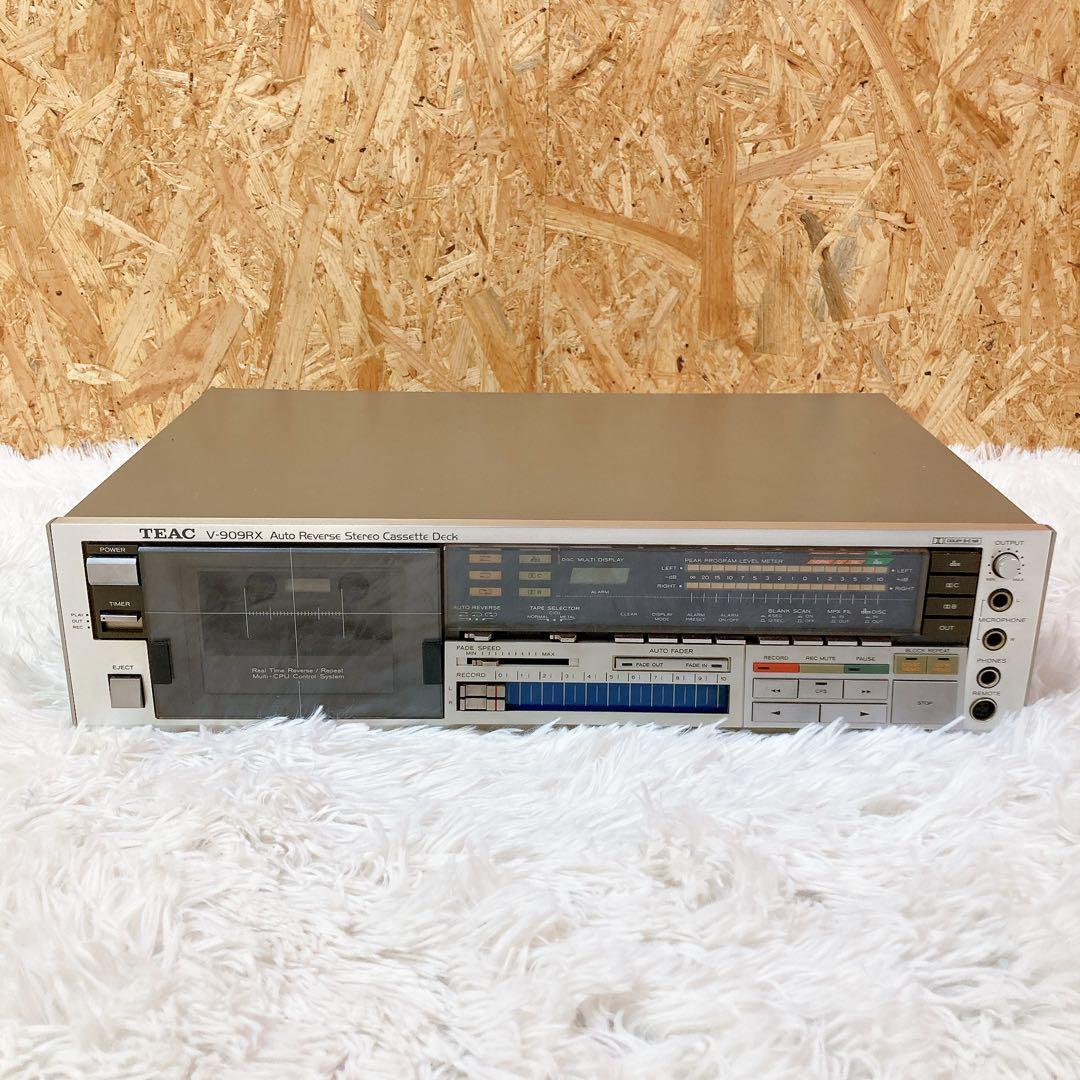 TEAC ステレオカセットデッキ　V-909RX