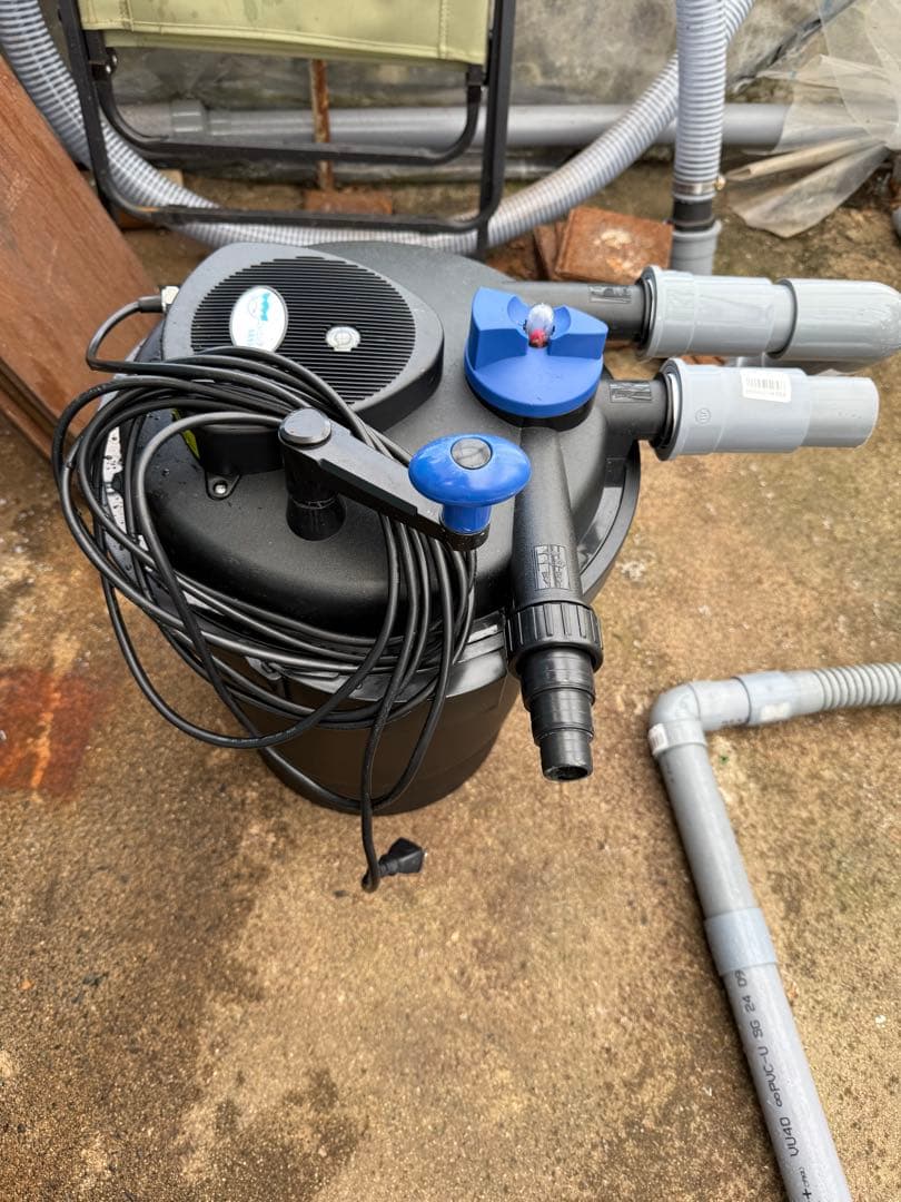 スクユー品 丸筑魚苑こいこいアクア 水槽 池 フィルター 錦鯉濾過槽