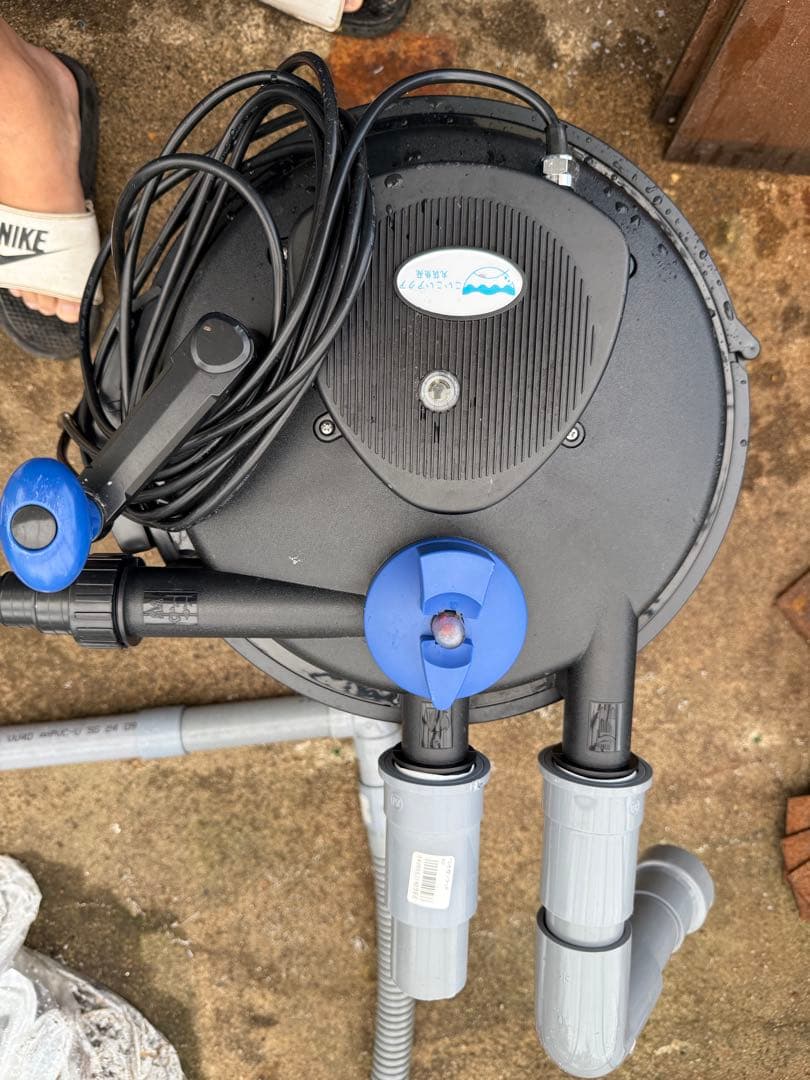 スクユー品 丸筑魚苑こいこいアクア 水槽 池 フィルター 錦鯉濾過槽