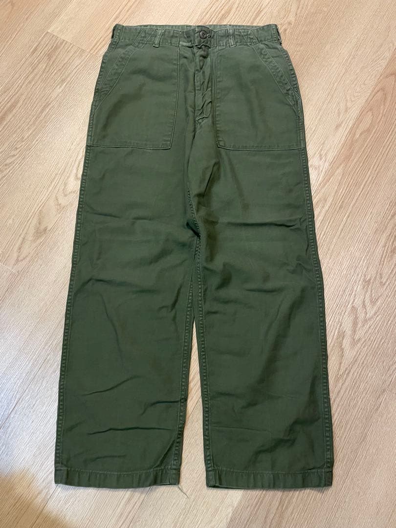 60's 68年会計 OG-107 ベイカーパンツ 実寸33×27