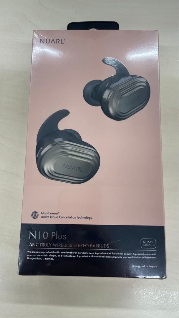 NUARL N10 Plus ワイヤレスイヤホン　保証2026,10下旬まで