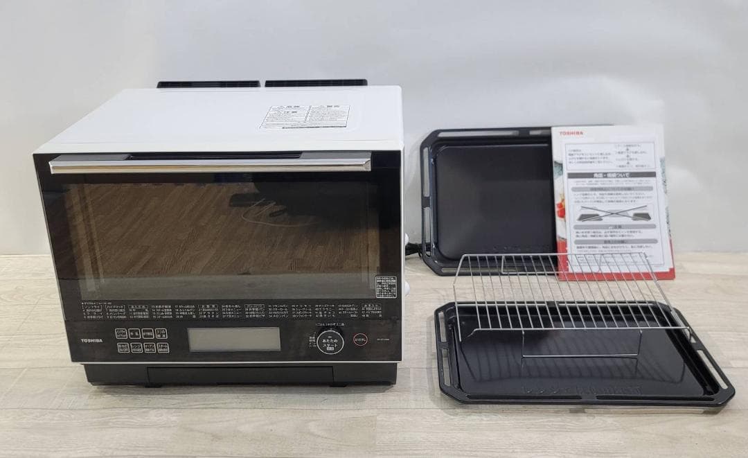 東芝 過熱水蒸気オーブンレンジ 30L 石窯ドーム ER-SD3000(W)