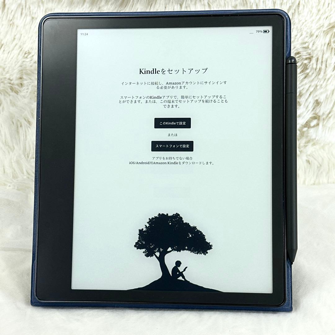Kindle Scribe 64GB 2022 プレミアムペン＋レザーカバー