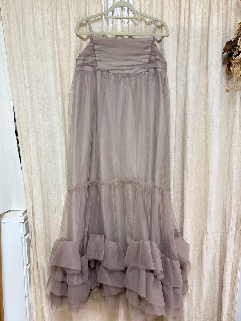 ANDRESD ボリュームチュールジャケットセットドレス