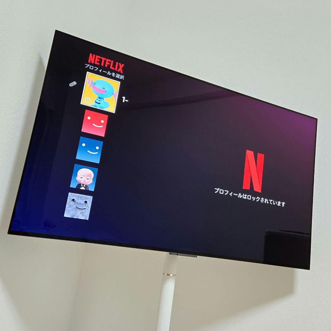 状態良好 LG 有機ELテレビ 4K OLED42C2PJA ブラック 保険有り