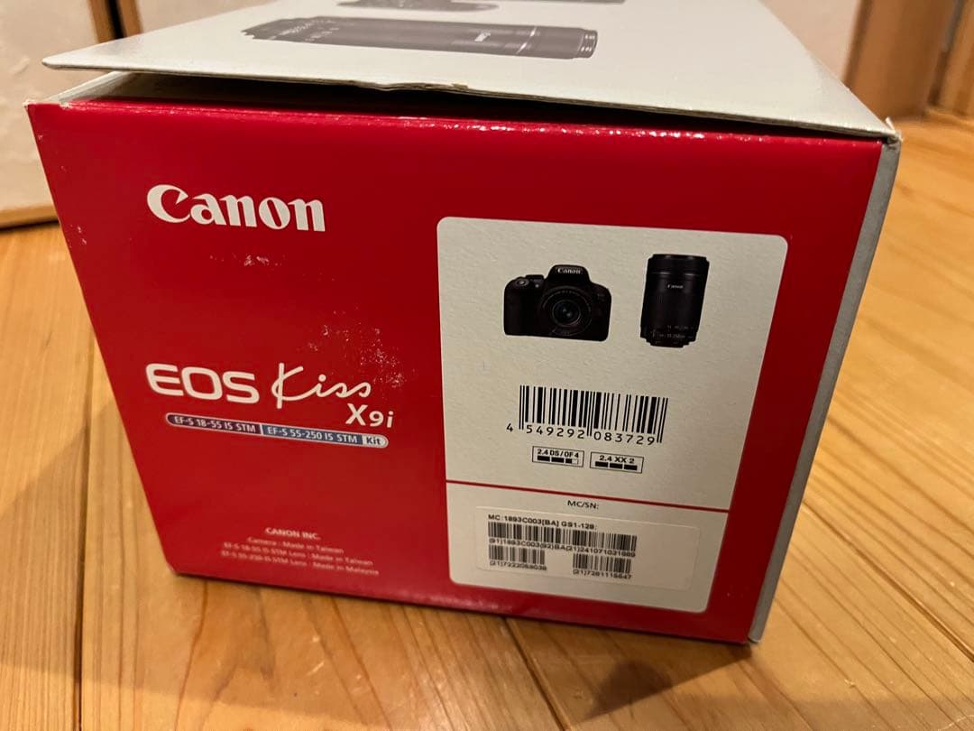 Canon EOS kiss X9i レンズキット
