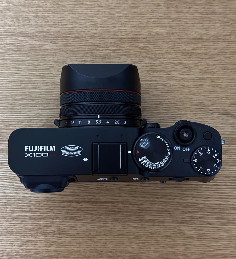 極美品 フジフィルム X100VI ショット数1100 保証付 おまけ多数