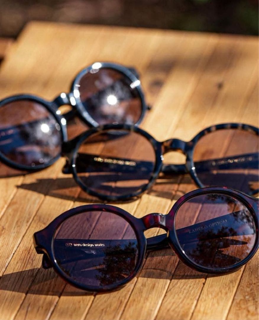 金子眼鏡×neru design works サングラス