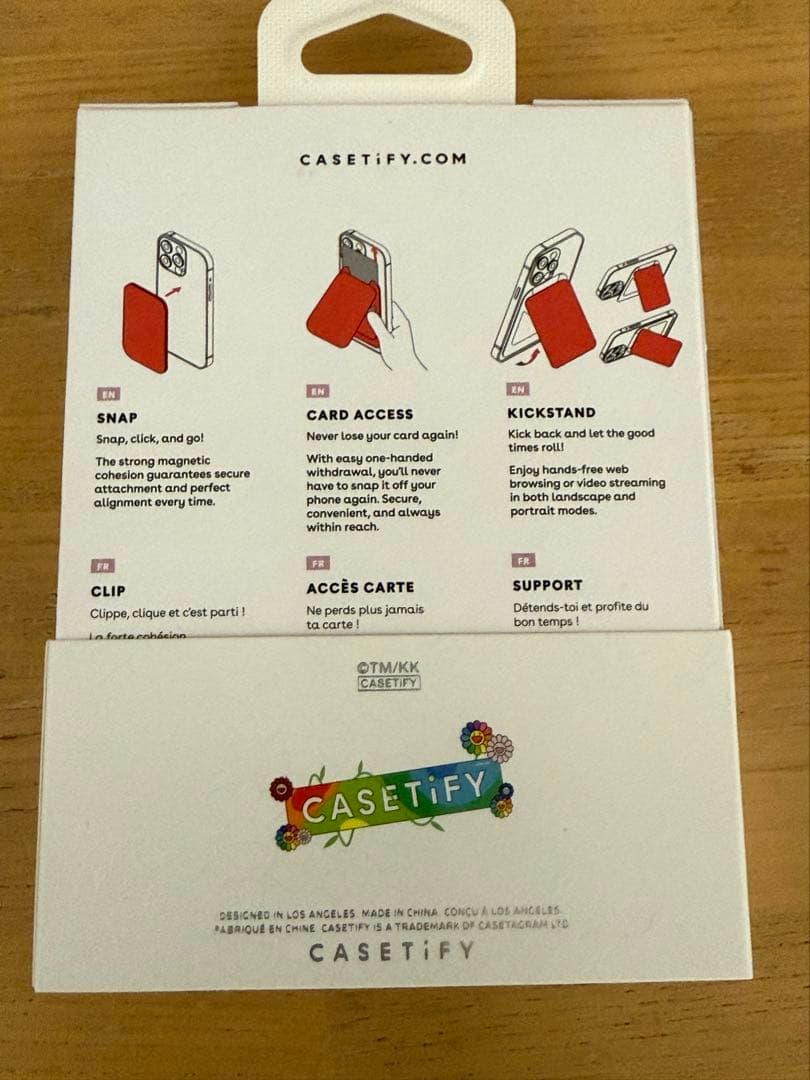 正規品　限定版　CASETiFY 村上隆　カードホルダースタンド ラスト1点