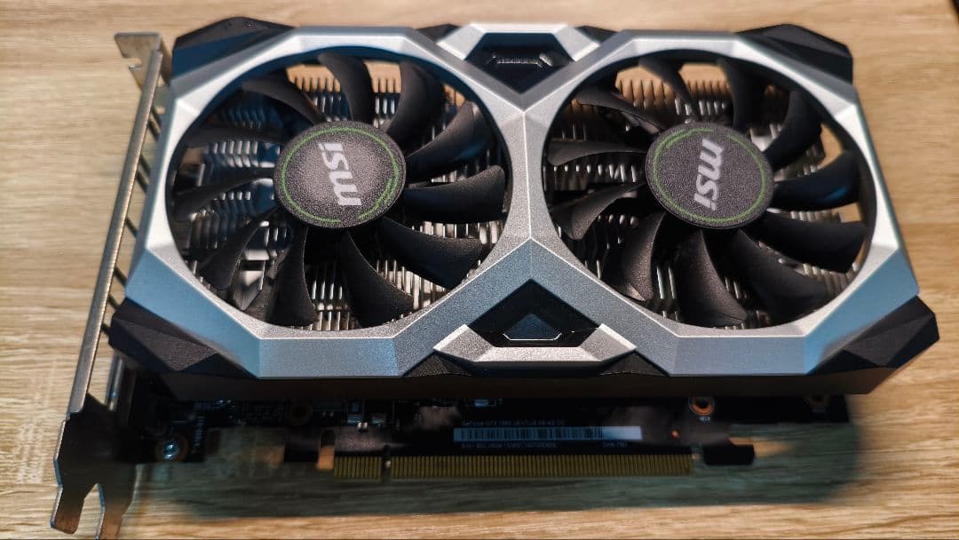 MSI GeForce GTX1650 VENTUS XS 4G OC動作確認済