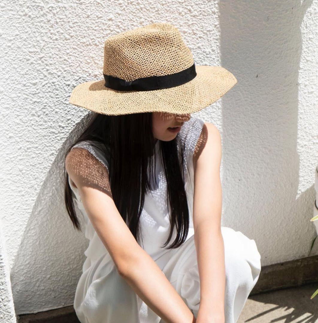 【未使用】MASAKAZU FURUSAWA ストローハット F ラフィアハット