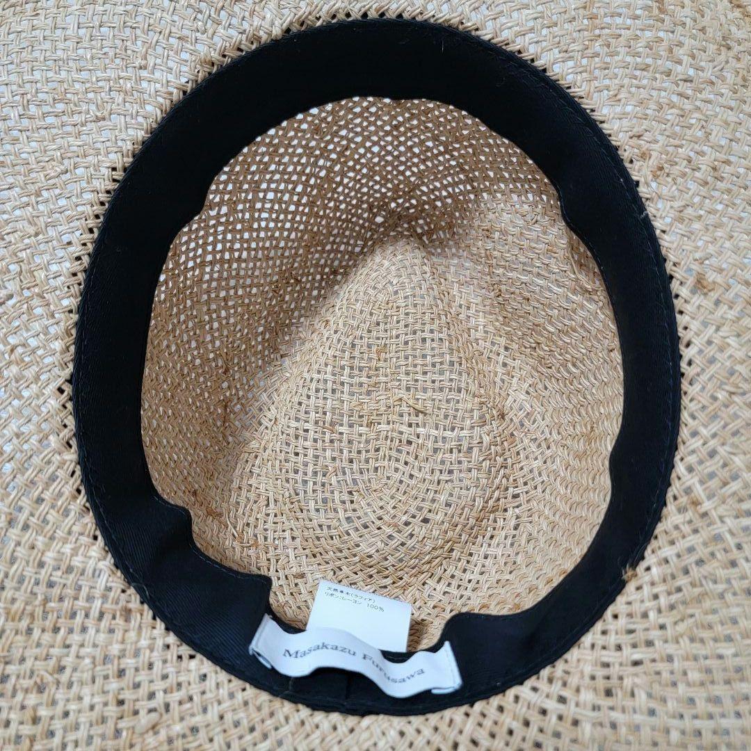 【未使用】MASAKAZU FURUSAWA ストローハット F ラフィアハット