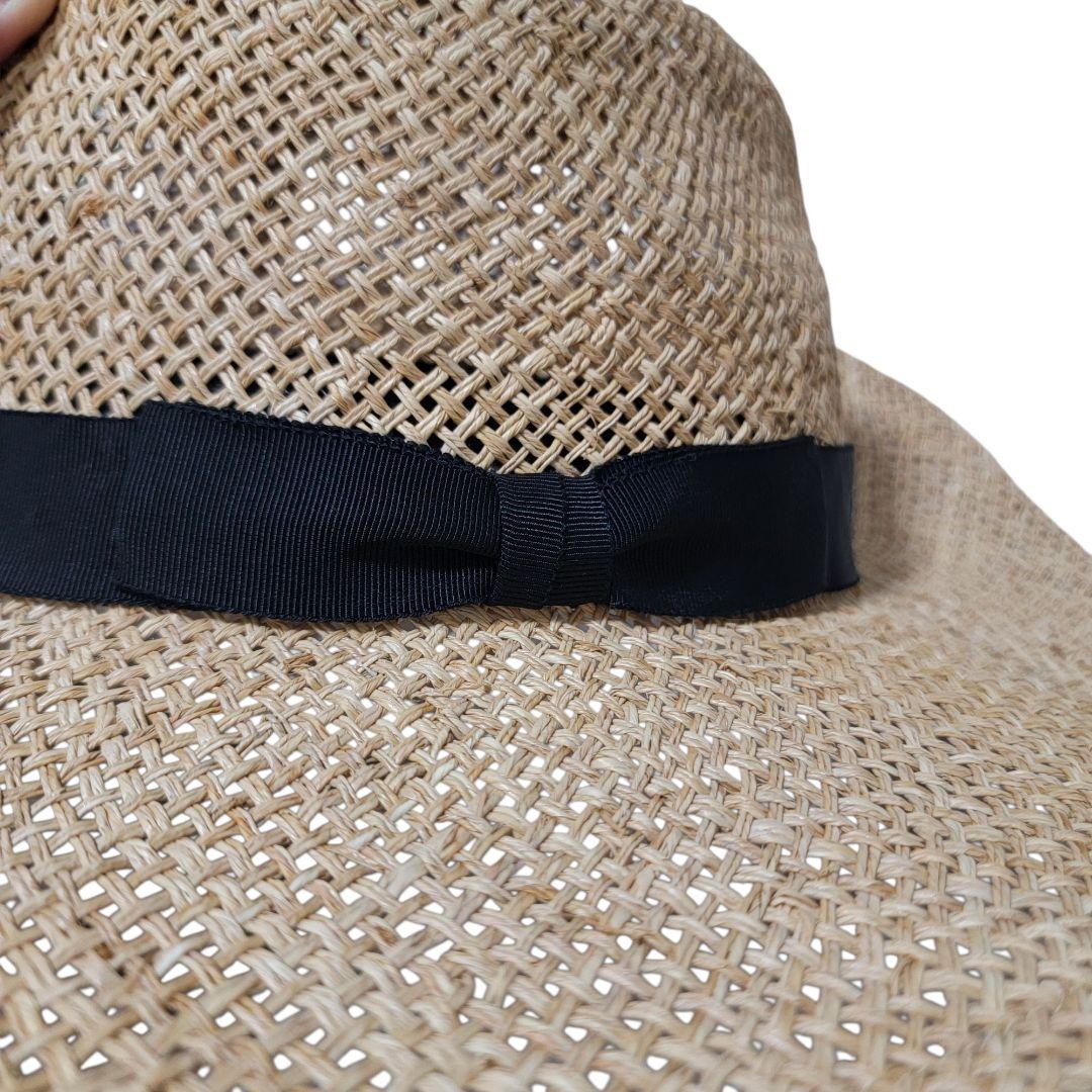 【未使用】MASAKAZU FURUSAWA ストローハット F ラフィアハット