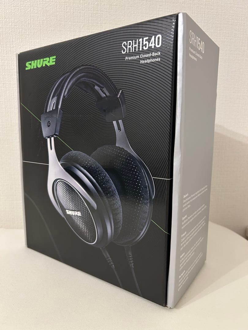 SHURE SRH1540 ヘッドフォン(新パッケージ)