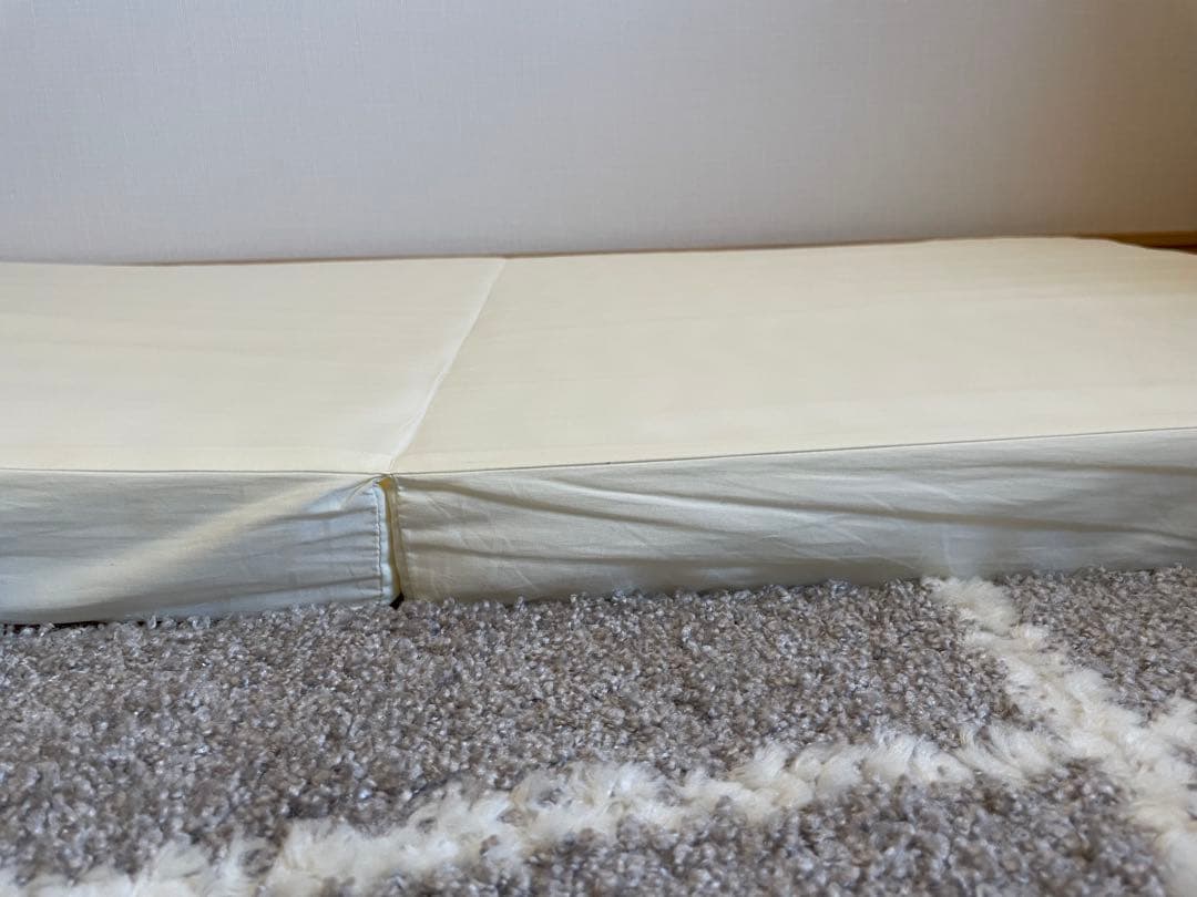 【美品】京都西川　ローズベビー 羽毛ふとん 10点セット 色:クリーム