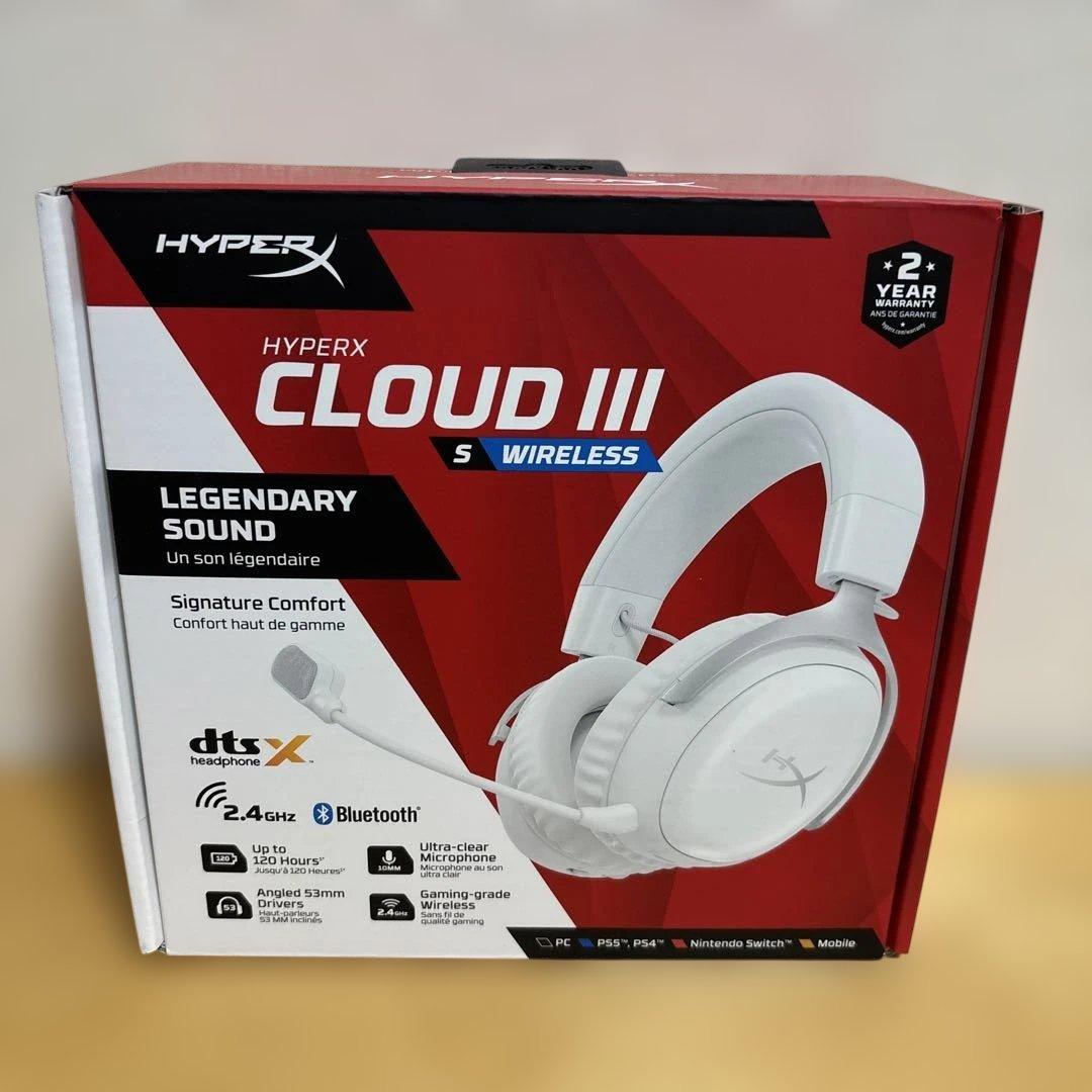 [じじ] HyperX Cloud III S ワイヤレスゲーミング
