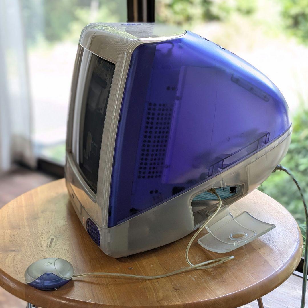 【ジャンク】iMac G3 グレープ　マウス　セット