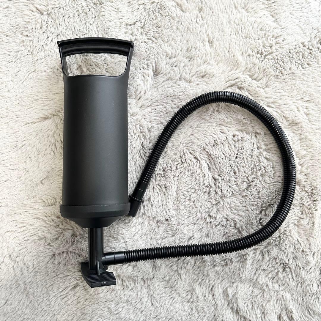 完品! 無印良品 空気でできたソファ ネイビー MUJI エアポンプ