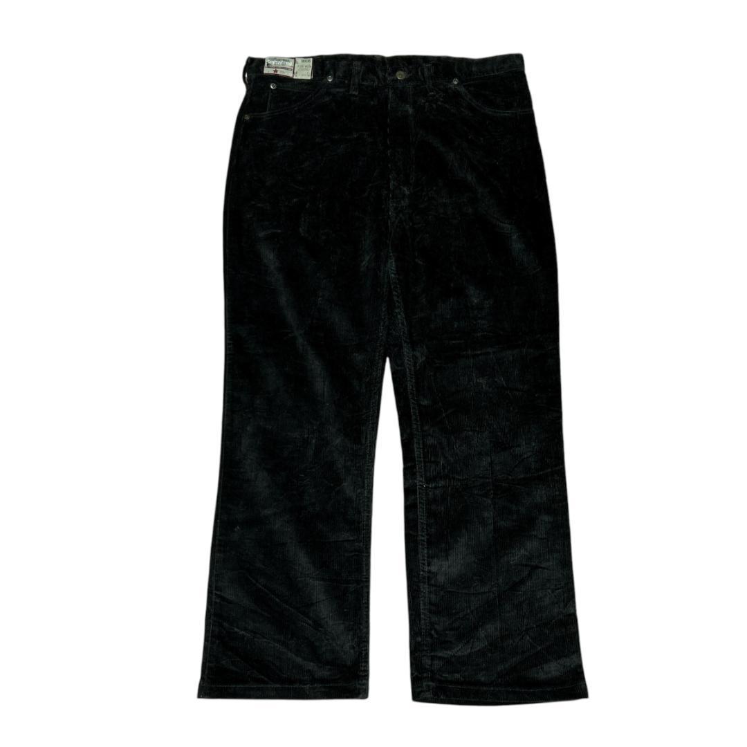 70s USA製デッドストック セッジフィールド コーデュロイパンツ 濃茶W38