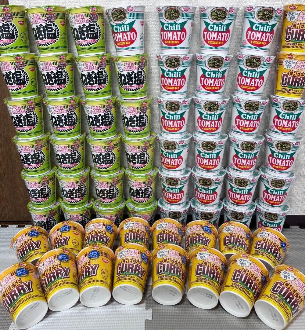 カップヌードル　計６４個　まとめ売り