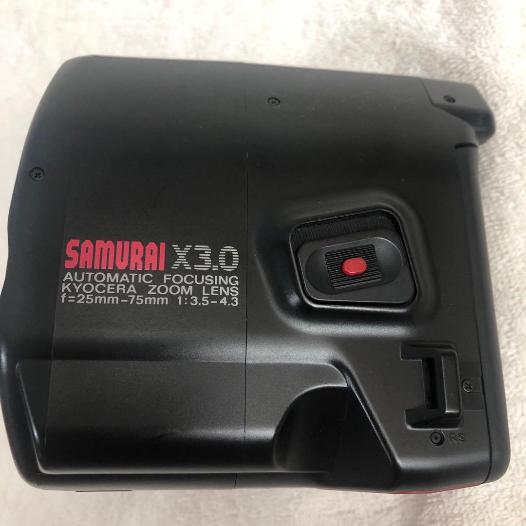 【動作良好】KYOCERA フィルムカメラ SAMURAI X3.0