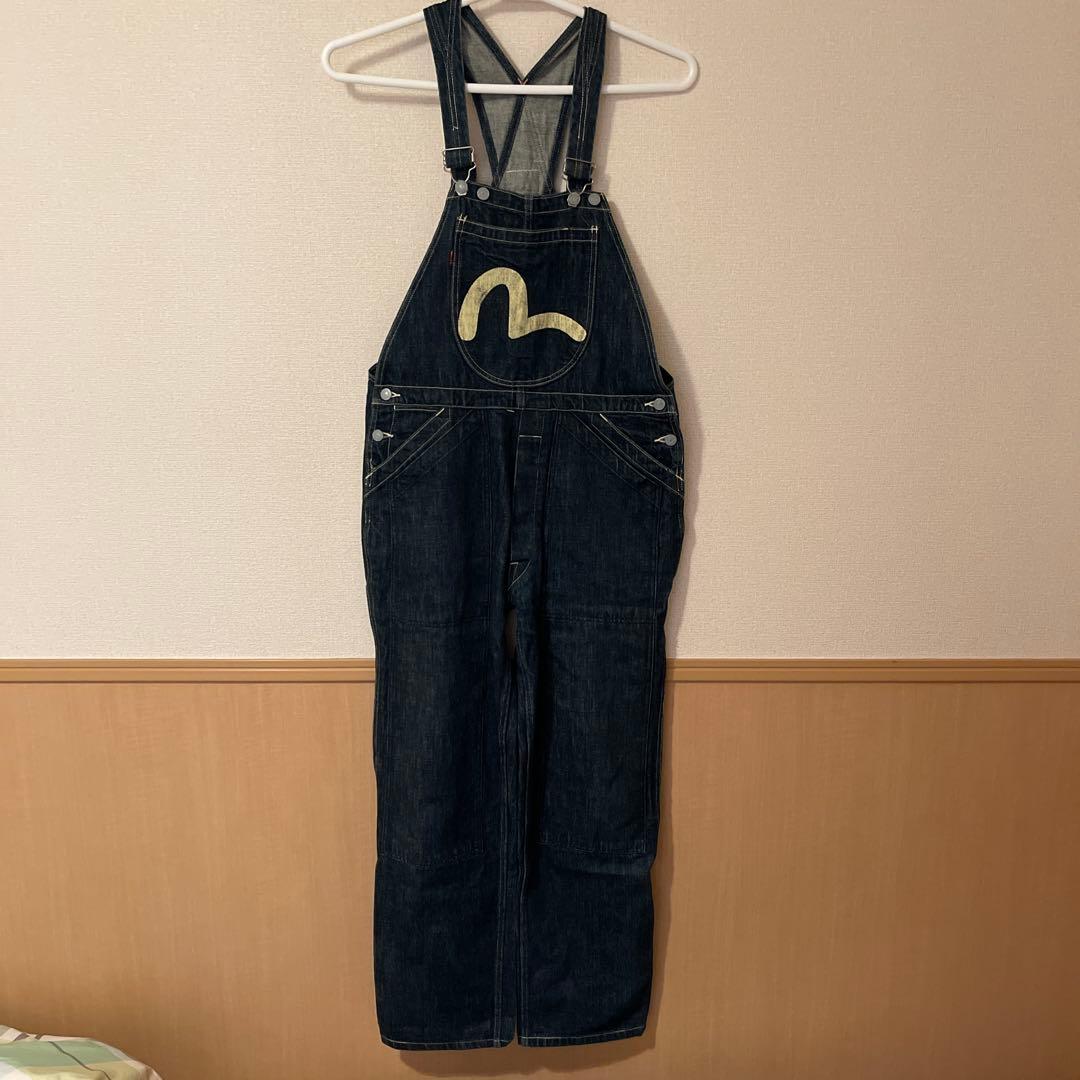 エヴィス EVISU デニムオーバーオール