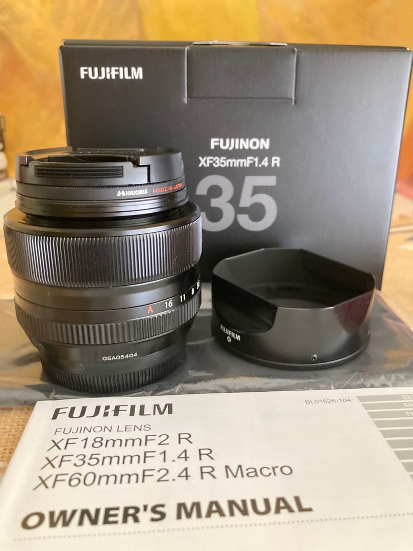 FUJIFILM XF35mm F1.4 R レンズ