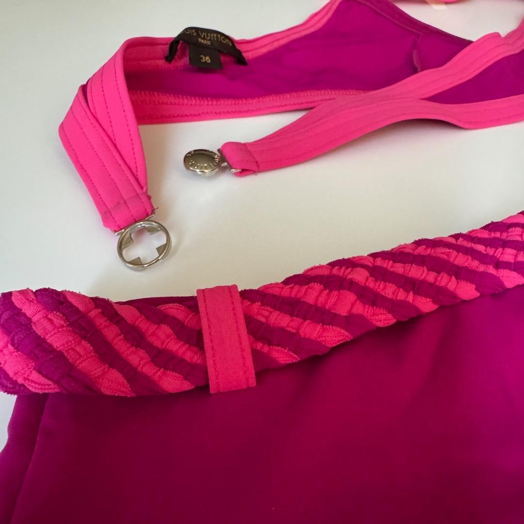 Louis Vuitton ピンク セパレート水着