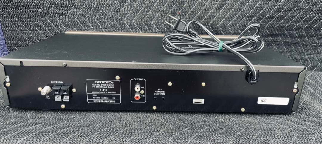 ONKYO T-412 FM/AMステレオチューナー