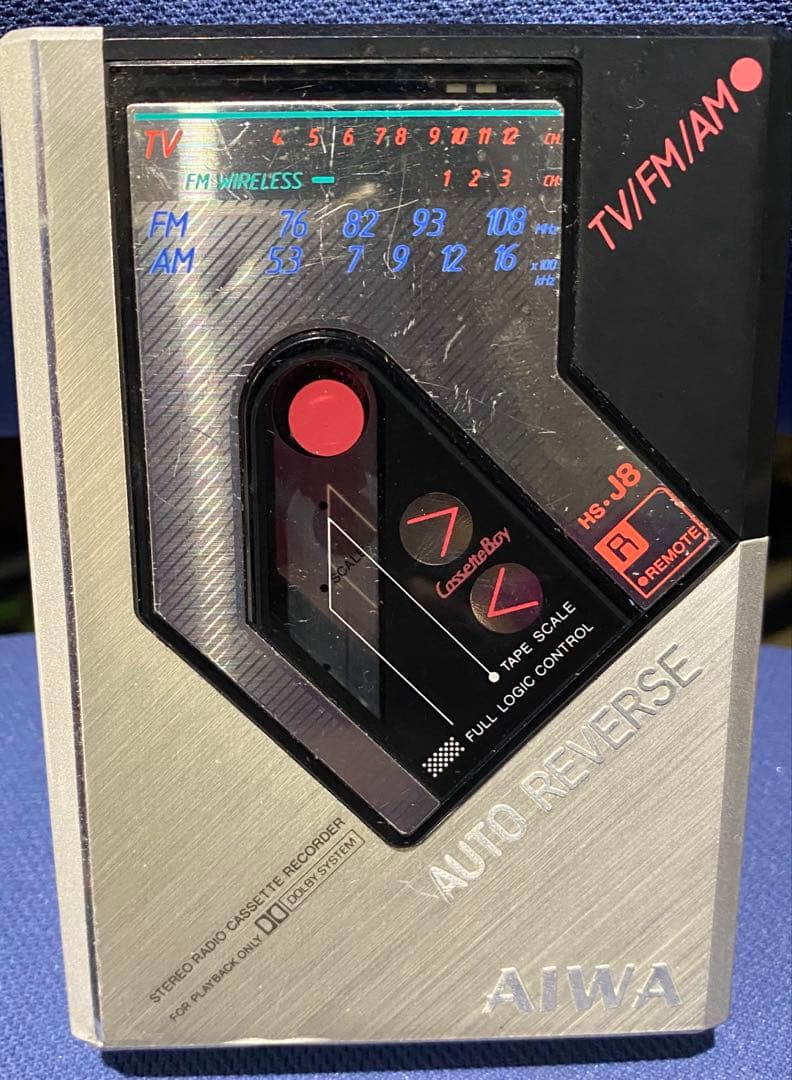 【当時物】AIWA Cassette Bay オートリバースカセットレコーダー