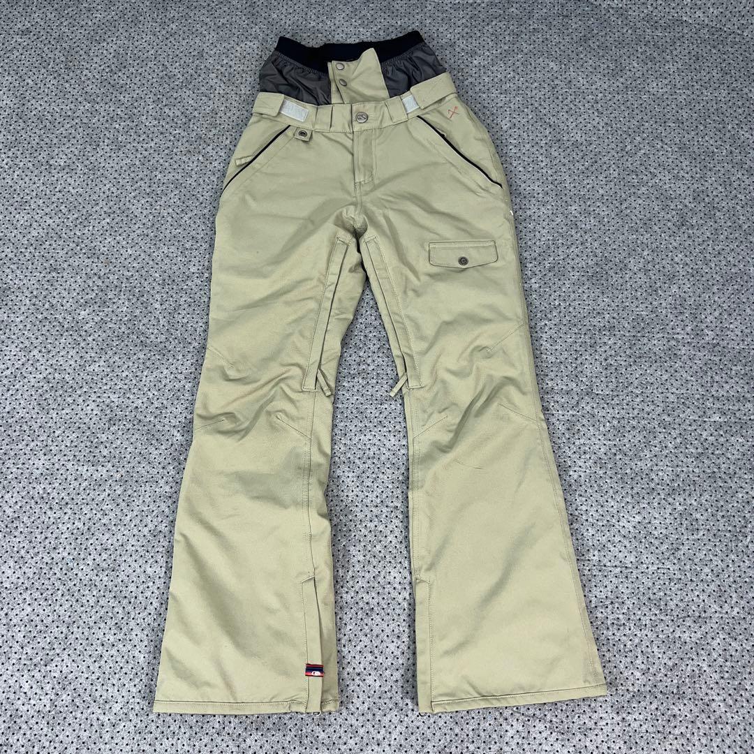 1回商品 BONFIRE レディース スノーボードウェア 上下セット サイズS