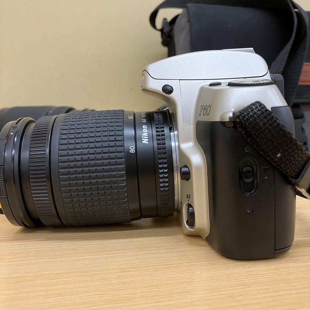 フィルムカメラ 一眼レフ Nikon F60 レンズ ケース付き ニコン