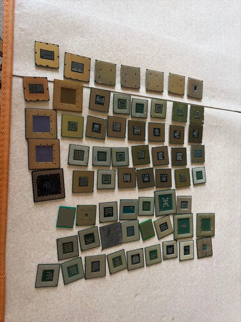 〔ジャンク品〕CPU63枚まとめ売り