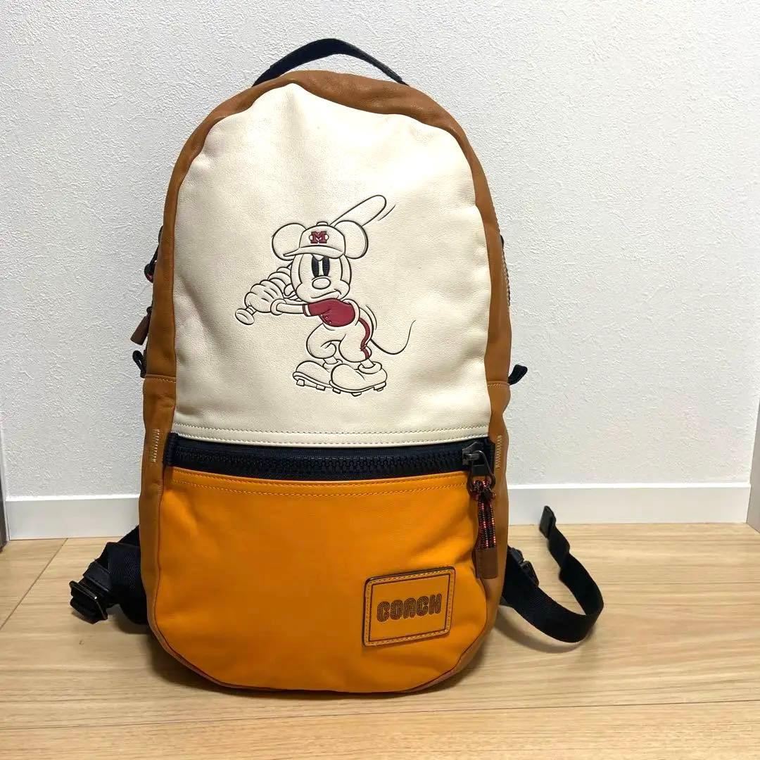 COACH × Disney ミッキー ペイサー バックパック リュック