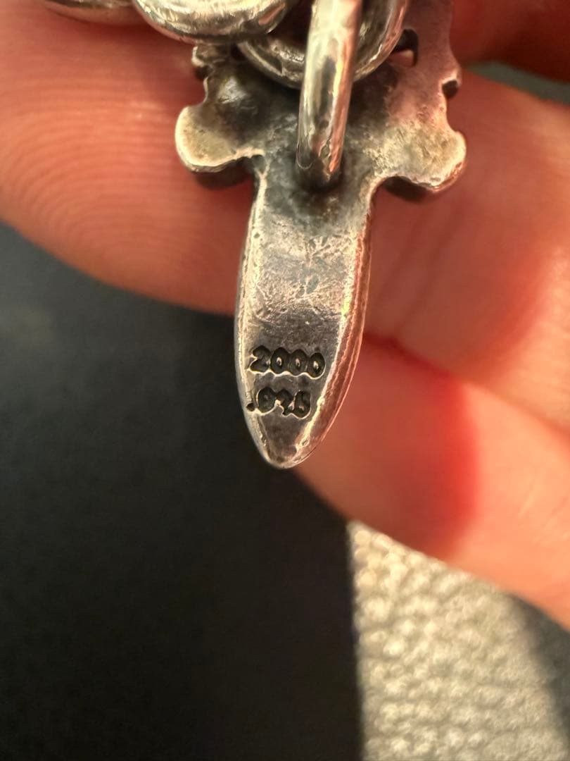 クロムハーツボタンカフス