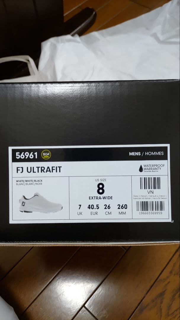 FJ ULTRAFIT ゴルフシューズ US8