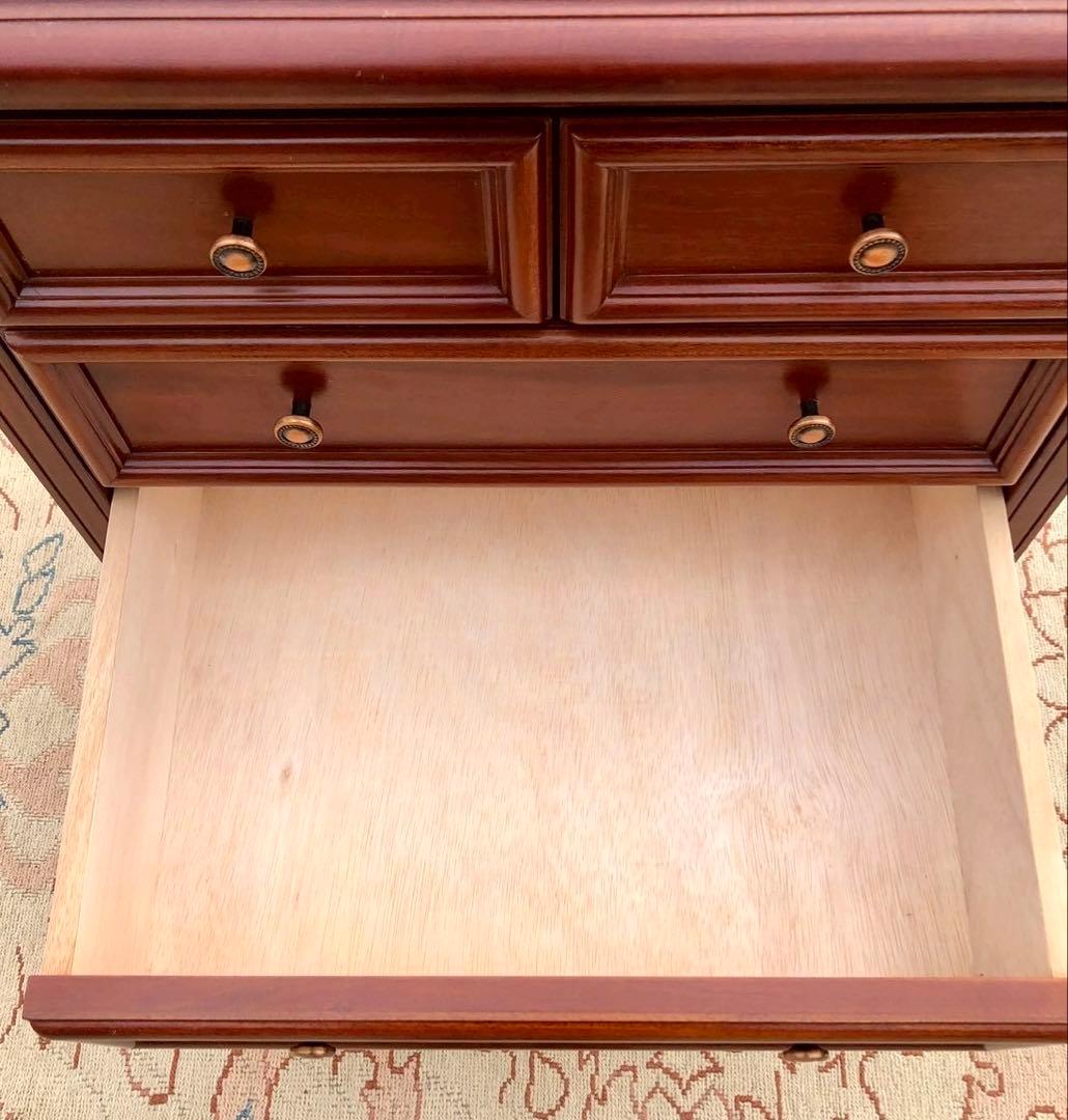 東海家具 KENT ケント 4段チェスト マホガニー IDC大塚家具