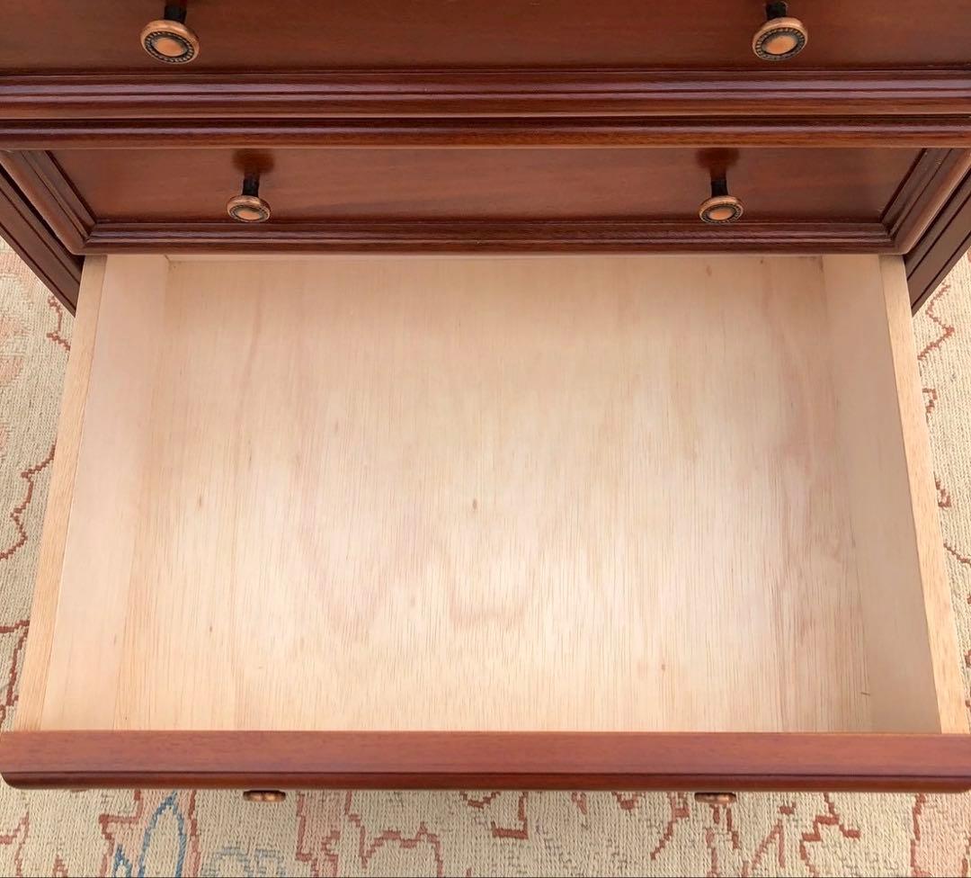 東海家具 KENT ケント 4段チェスト マホガニー IDC大塚家具