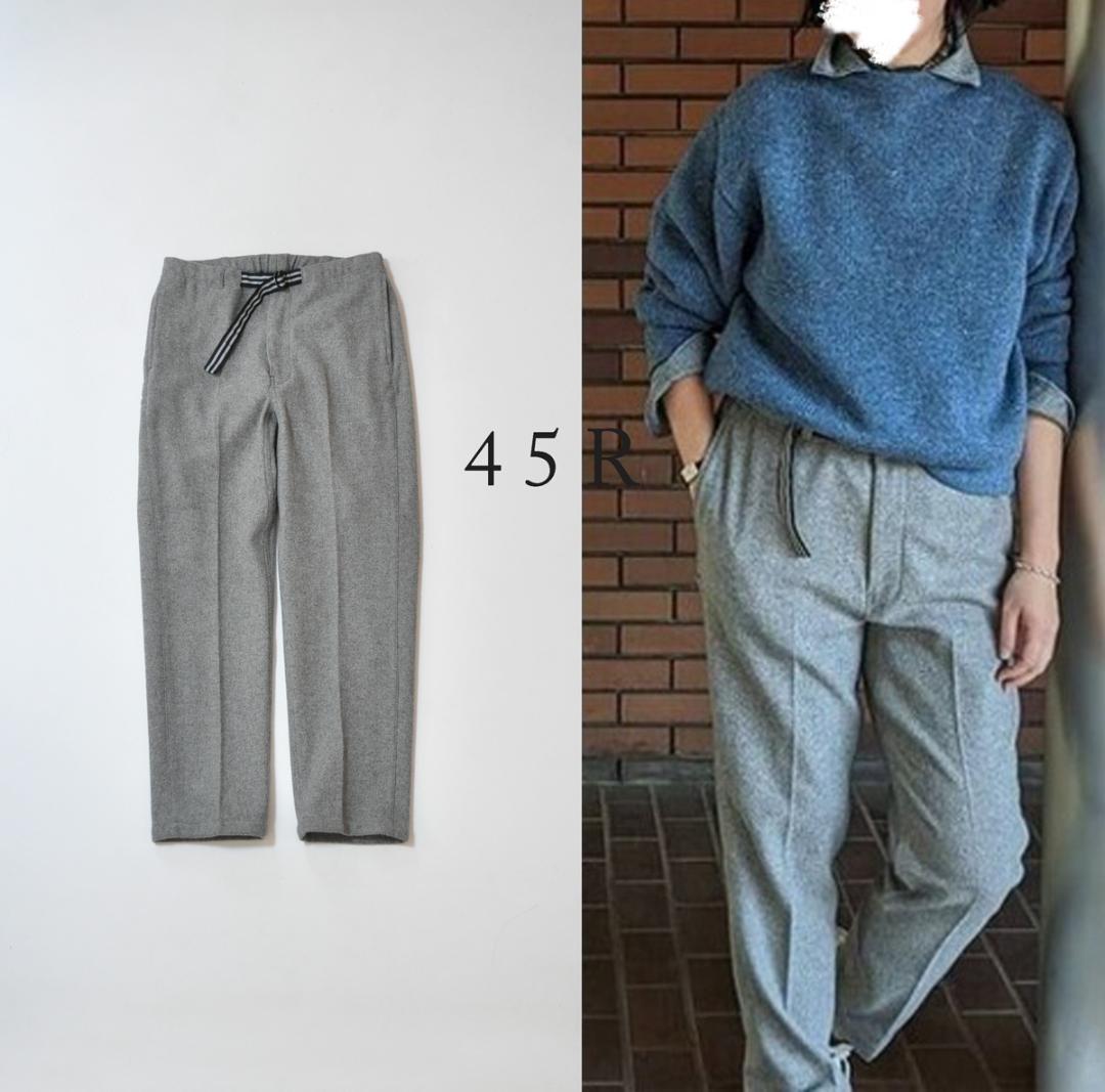 美品 45R ウールストレッチの908アイビーマーパンツ