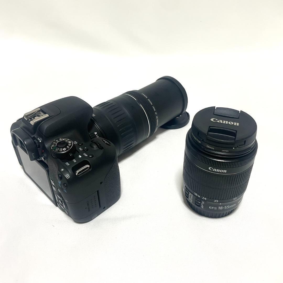 Wi-Fi対応❣️ Canon EOS Kiss X9i Wズームレンズセット