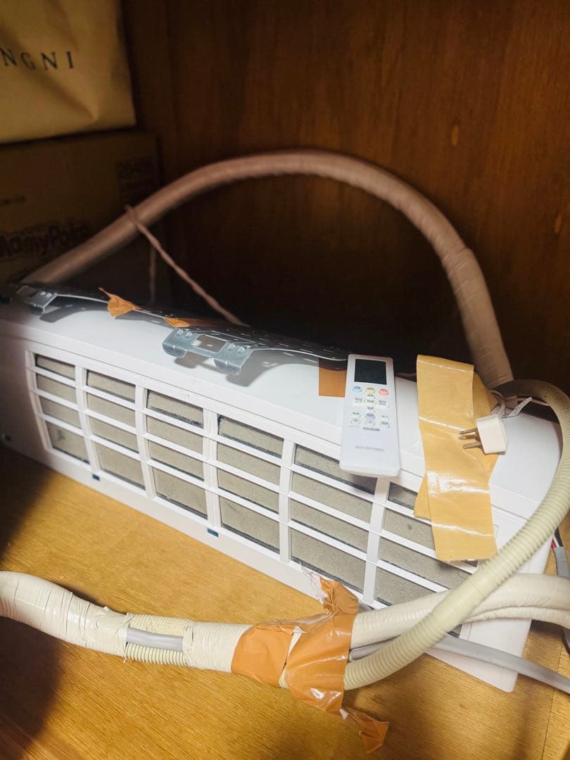 IRIS OHYAMA エアコン本体 リモコン付き