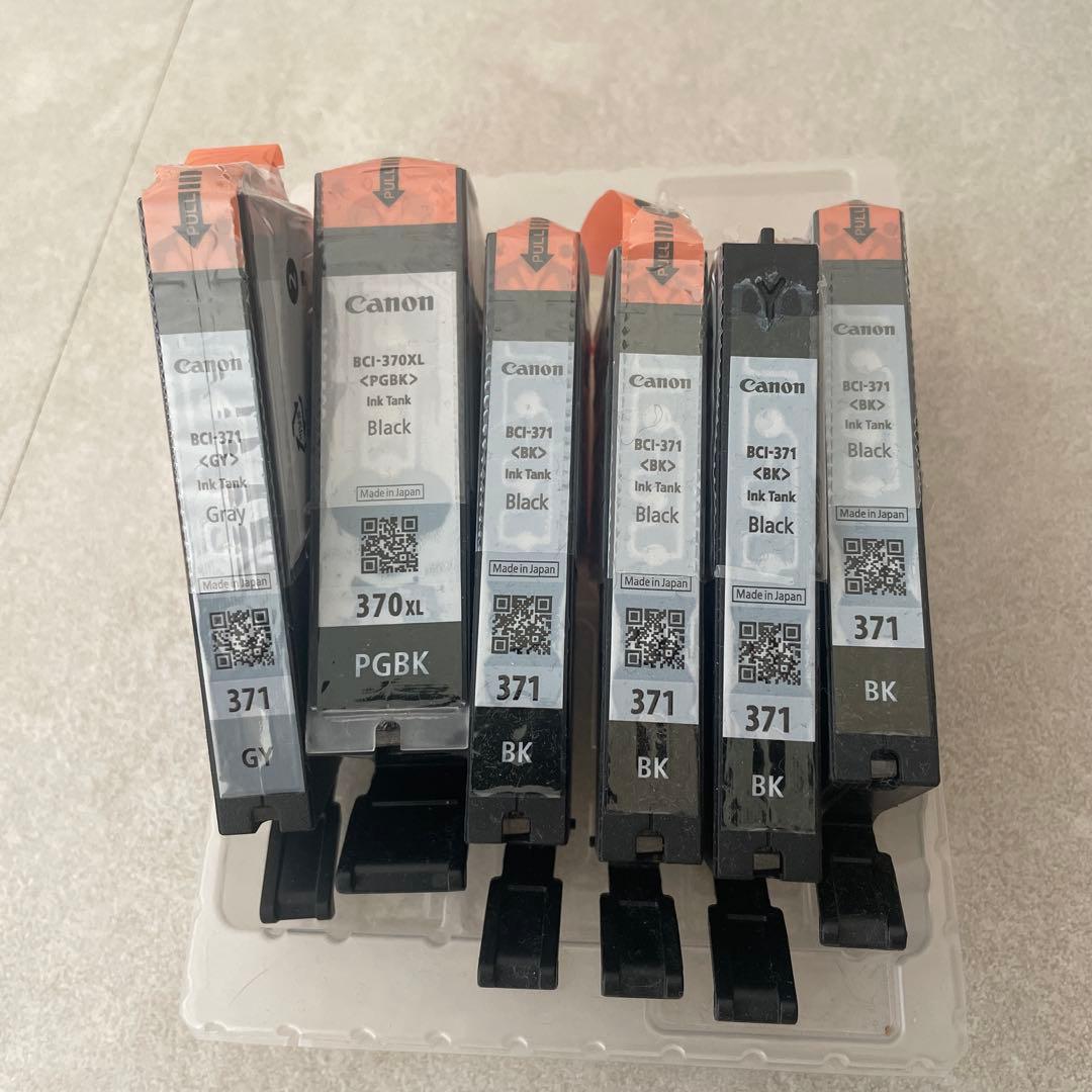新品未使用！　キャノン インク 370 371 純正　10個セット
